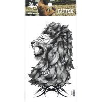 HM1134 Men Temporary lion tattoo sticker chest tattoo arm fake tattoo sticker