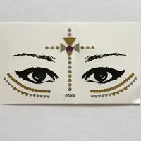 DG004 gold eye sticker face decoration sticker