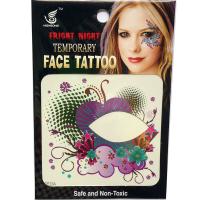 HSE23 8x8cm ladys temporary single eye  tattoo sticker