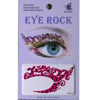 HSA011 left and right eye temporary tattoo sticker