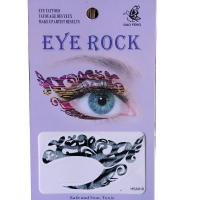 HSA018 left and right eye temporary tattoo sticker