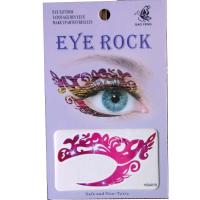 HSA019 left and right eye temporary tattoo sticker