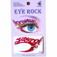 HSA020 left and right eye temporary tattoo sticker