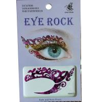 HSA023 left and right eye temporary tattoo sticker