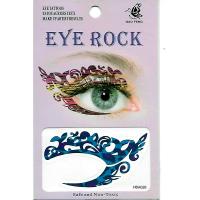 HSA026 left and right eye temporary tattoo sticker