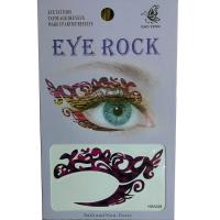 HSA028 left and right eye temporary tattoo sticker