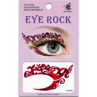 HSA030 left and right eye temporary tattoo sticker