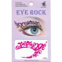 HSA045 left and right Pink eye temporary tattoo sticker