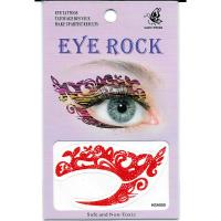 HSA055 Lady's party left and right eye temporary tattoo sticker