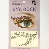 HSA073 Special design black temporary eye tattoo sticker